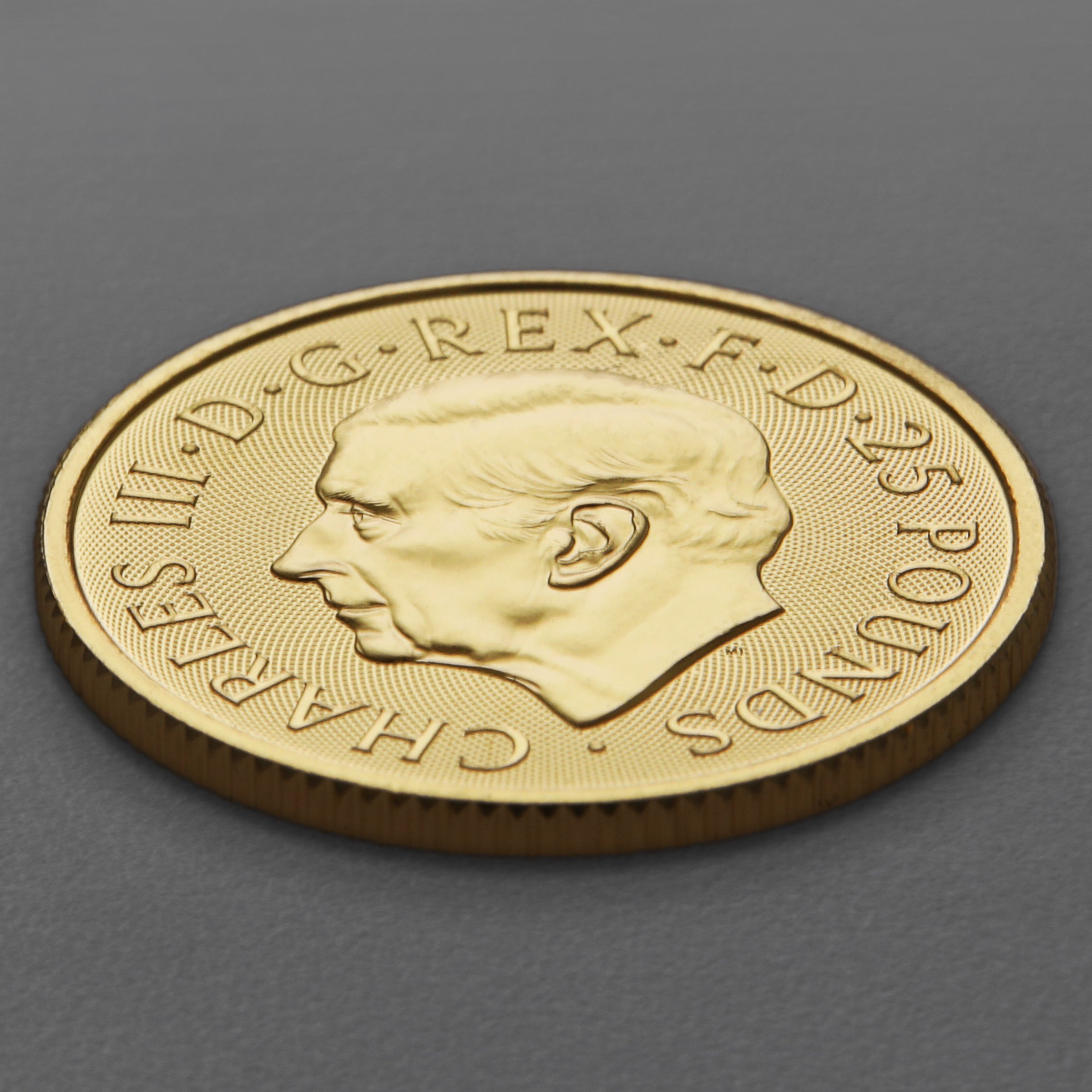 Goldmünze 1/4oz "Greyhound of Richmond" 2025 Royal Tudor Beasts (Großbritannien) - Detailansicht 3