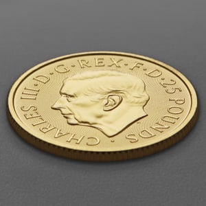 Goldmünze 1/4oz "Greyhound of Richmond" 2025 Royal Tudor Beasts (Großbritannien) - Miniaturansicht 4