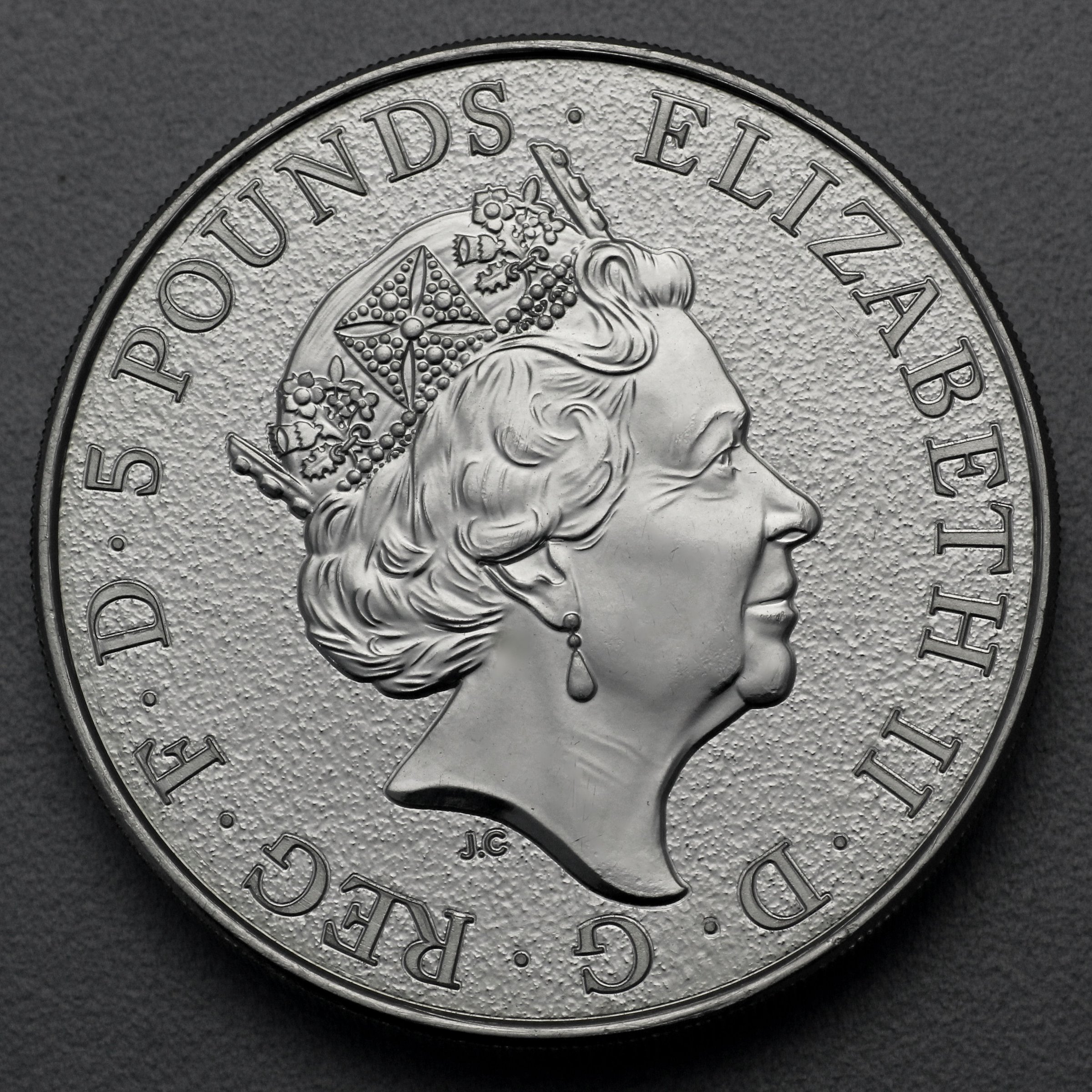 Silbermünze 2oz "Lion of England" 2016 The Queen s Beasts (Großbritannien) - Detailansicht 1