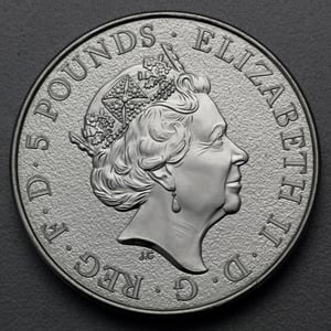 Silbermünze 2oz "Lion of England" 2016 The Queen s Beasts (Großbritannien) - Miniaturansicht 2
