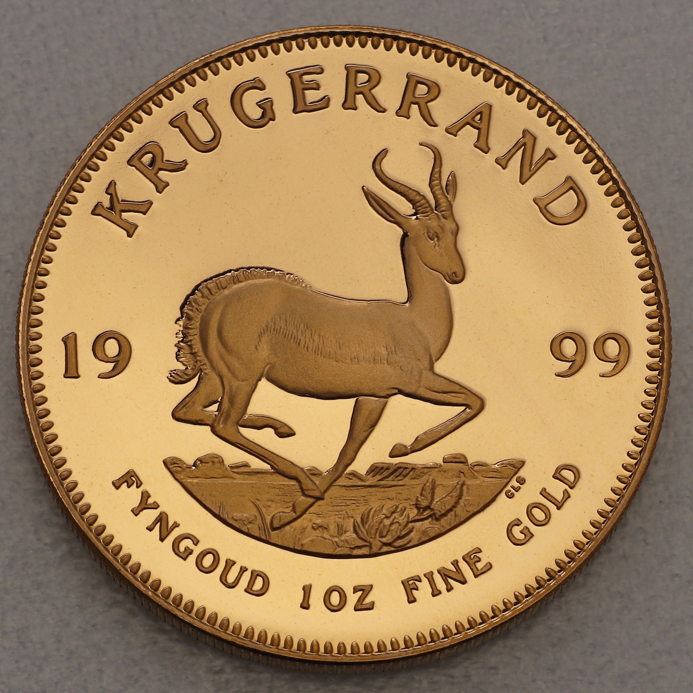 Goldmünzen 4 x "Krügerrand" 1999 (PP) Prestige Set – 4-teilig (Südafrika) - Detailansicht 4