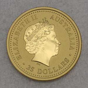 Goldmünze 1/4oz "Hund" 2006 Lunar I – Year of the Dog (Australien) - Miniaturansicht 2