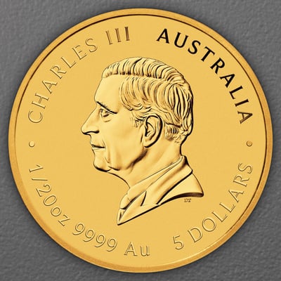 Goldmünze 1/20oz "Ziege" 2027 Lunar III – Year of the Goat (Australien) - Miniaturansicht 2