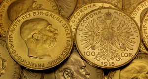 Goldmünze 100 Kronen "Franz Joseph I." 1915 Nachprägung (Österreich) - Miniaturansicht 5