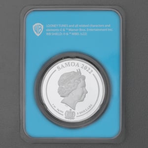 Silbermünze 1oz "Daffy Duck" 2022 (koloriert) Looney Tunes diff. (Samoa) - Miniaturansicht 2