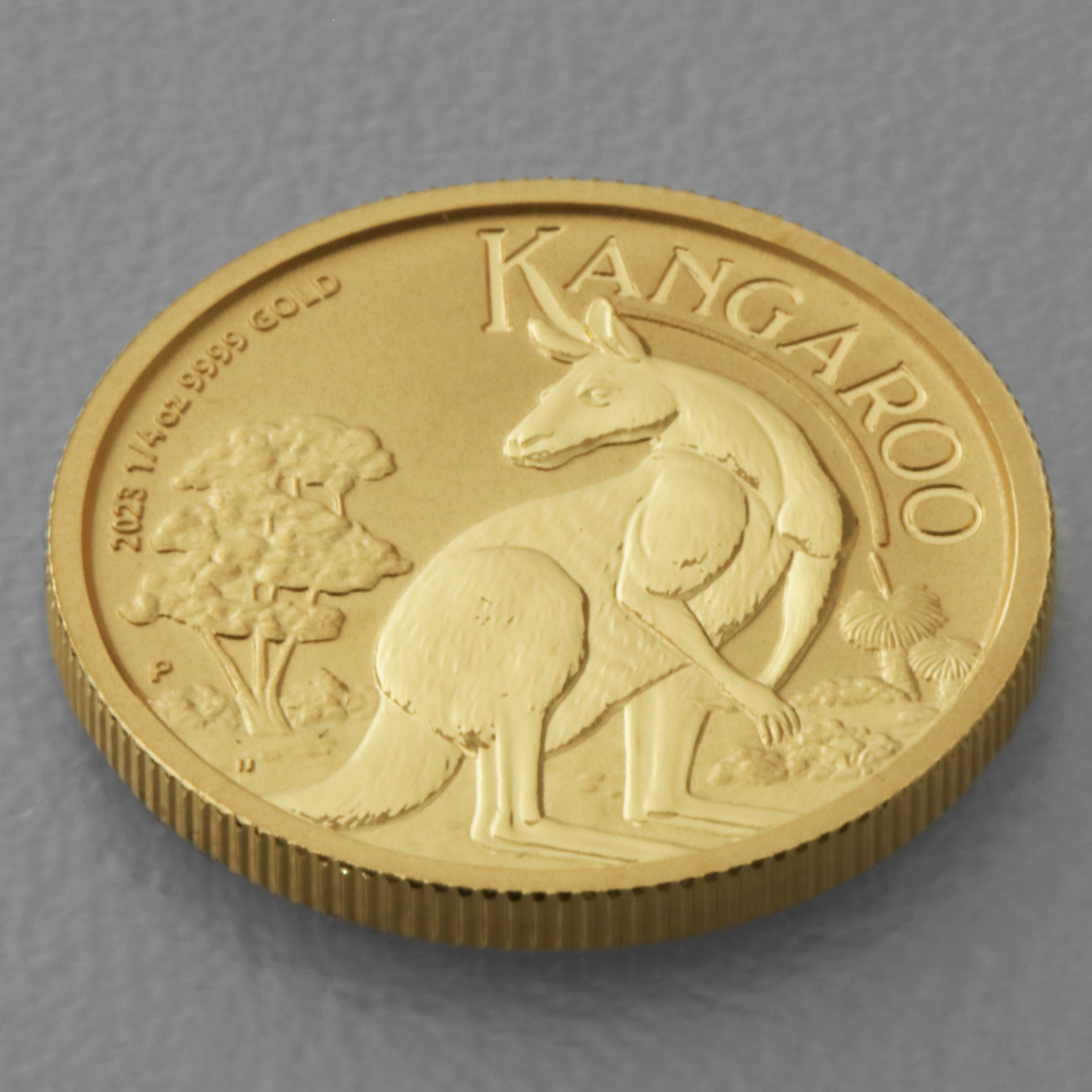 Goldmünze 1/4oz "Känguru" 2023 (Australien) - Detailansicht 2
