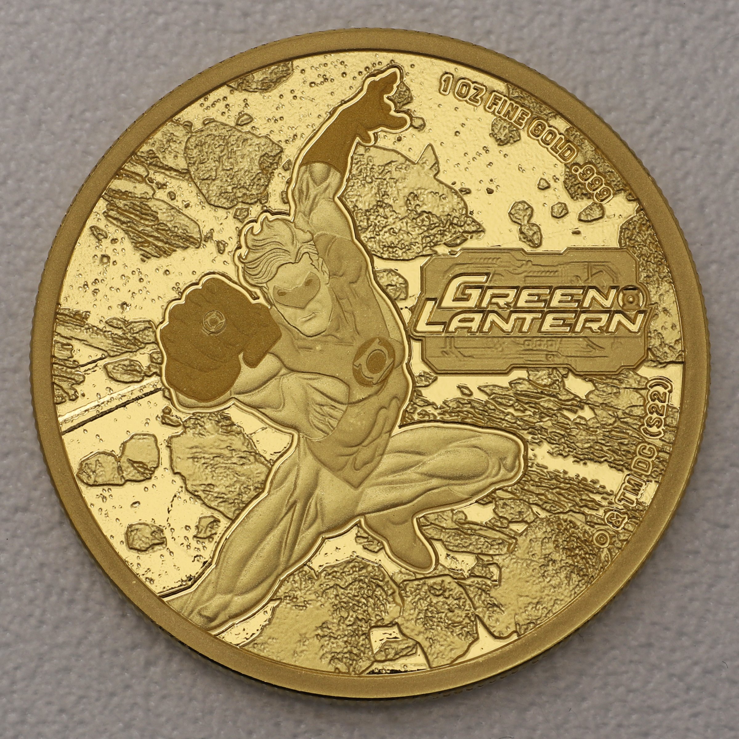 Goldmünze 1oz "Green Lantern™" 2023 DC Comics (Samoa) - Hauptansicht