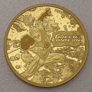 Goldmünze 1oz "Green Lantern™" 2023 DC Comics (Samoa) - Miniaturansicht 1