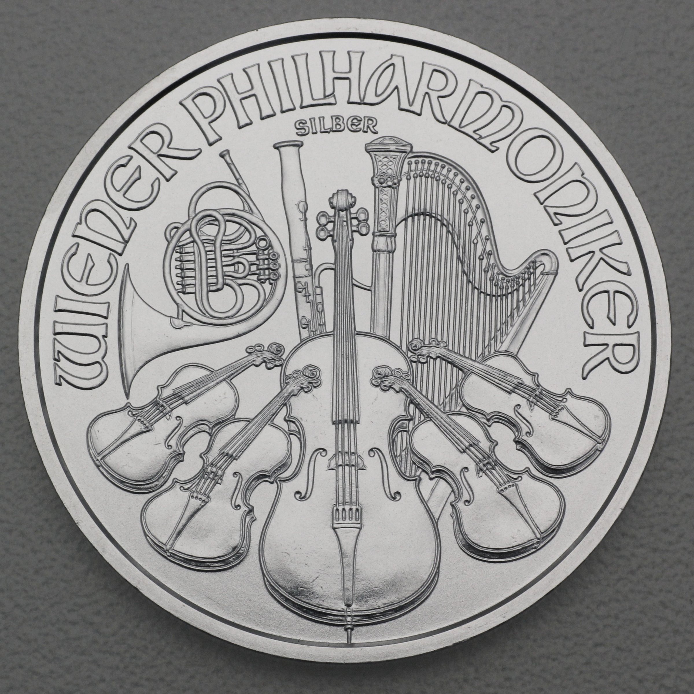 Silbermünze 20 x 1oz "Wiener Philharmoniker" verschiedene Jahrgänge Tube diff. (Österreich) - Detailansicht 5