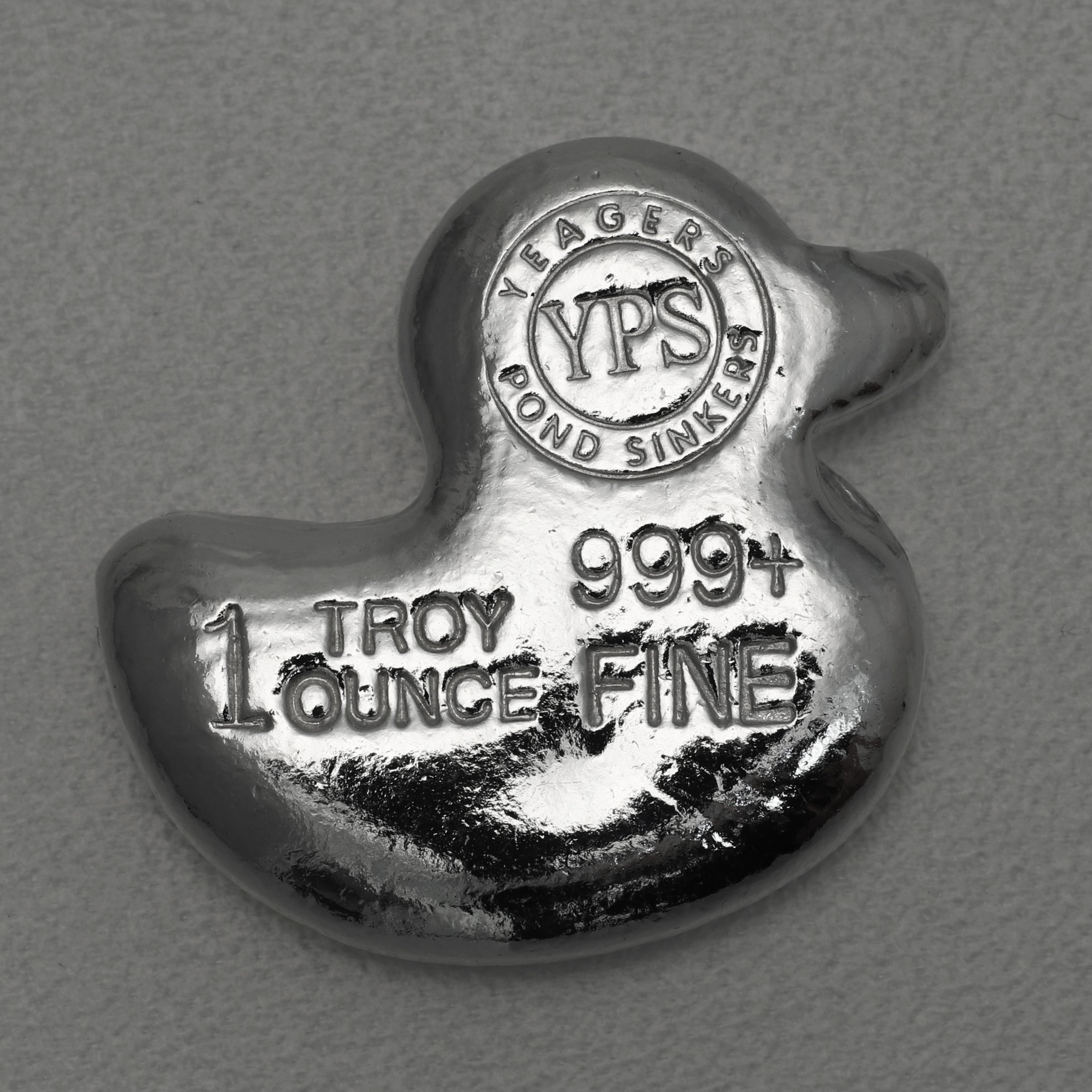 Silber 3-D Barren "Ente / Ducky" 1oz - Detailansicht 1