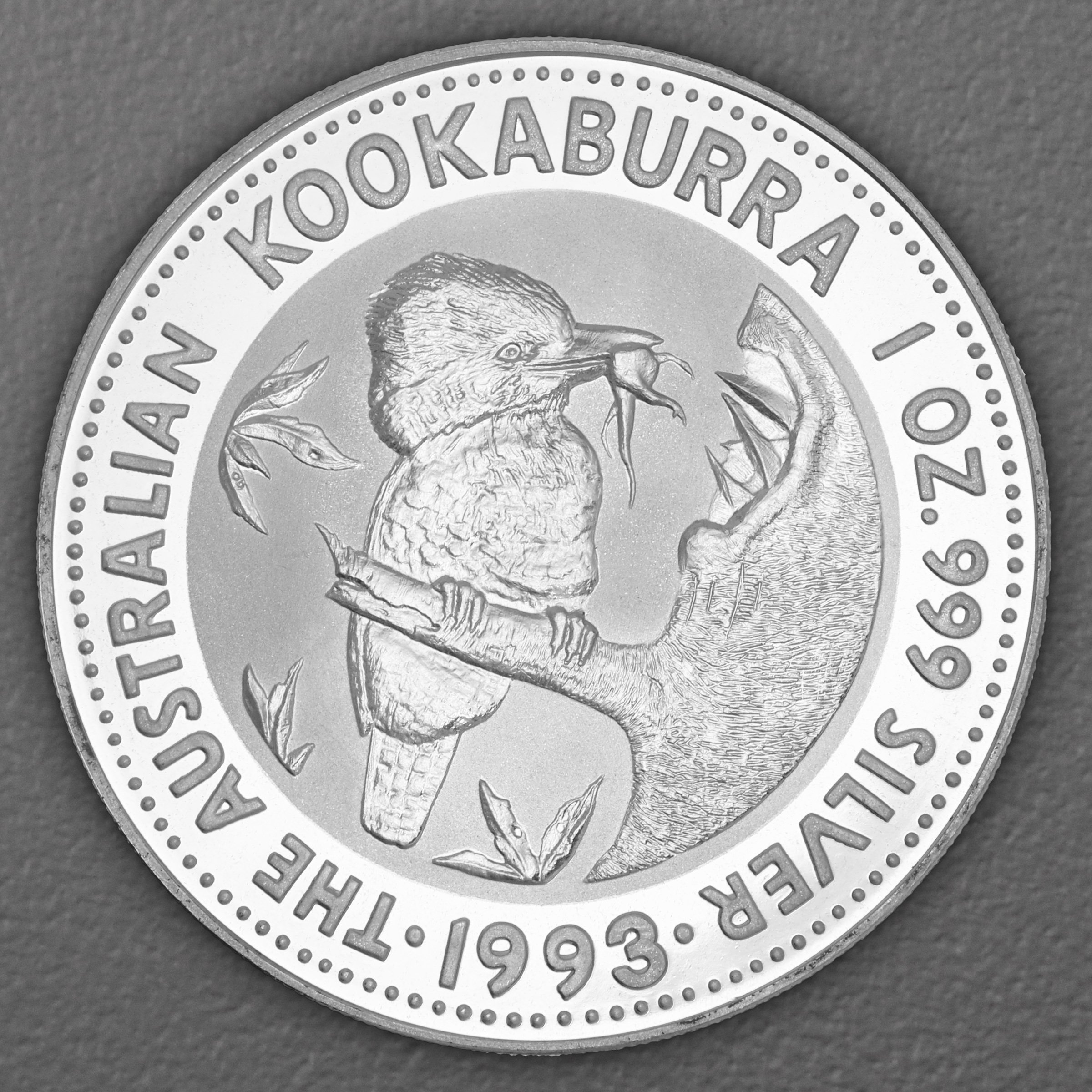 Silbermünze 1oz "Kookaburra" 1993 (Australien) - Hauptansicht