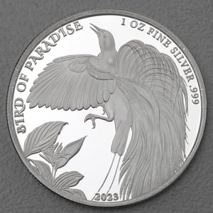 Silbermünze 1oz "Bird of Paradise" 2023 diff. (Papua-Neuguinea) - Hauptansicht
