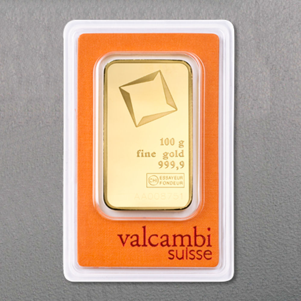 Goldbarren 25x 100g VALCAMBI (Masterbox) - Detailansicht 2