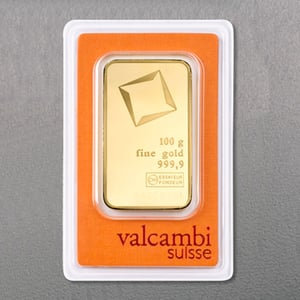Goldbarren 25x 100g VALCAMBI (Masterbox) - Miniaturansicht 3