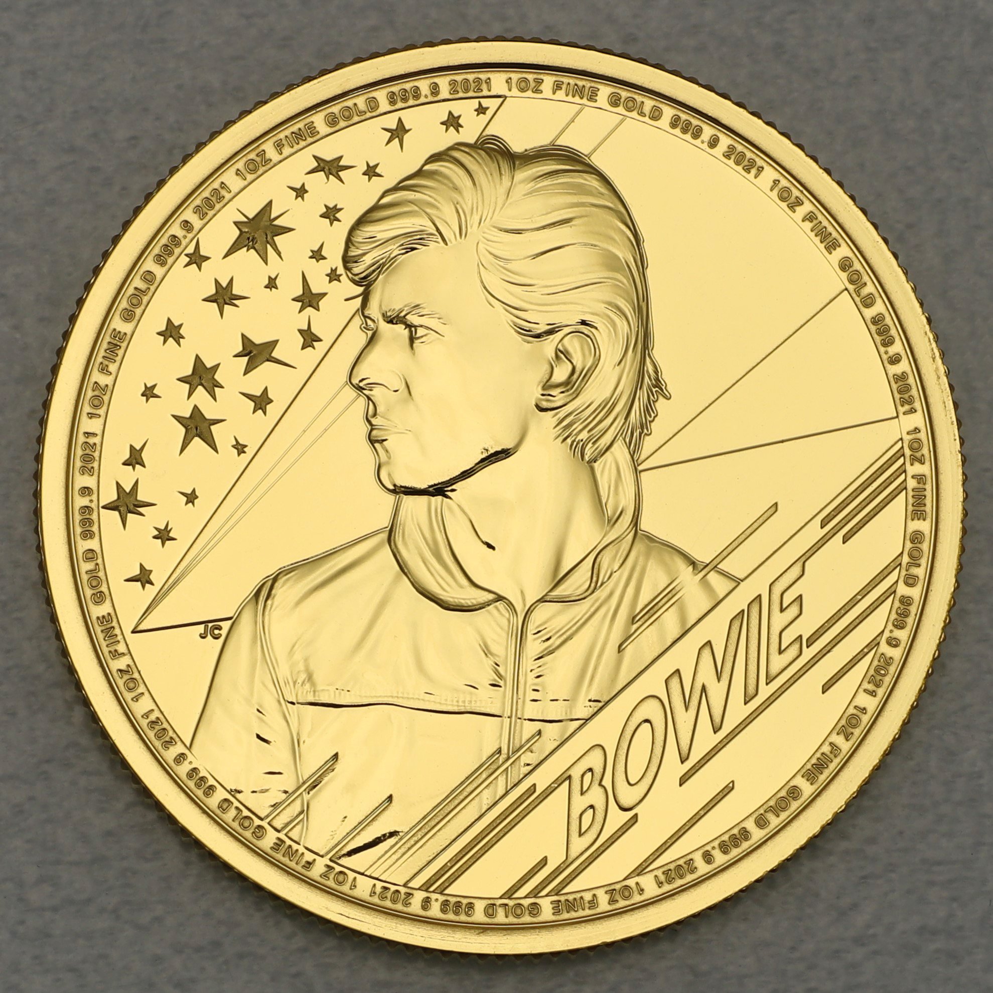 Goldmünze 1oz "David Bowie" 2021 Music Legends (Großbritannien) - Hauptansicht