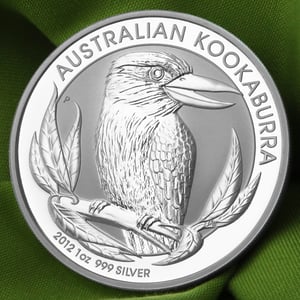 Silbermünze 1oz "Kookaburra" 2012 (Australien) - Miniaturansicht 5