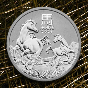 Silbermünze 1/2oz "Pferd" 2026 Lunar III – Year of the Horse 19% (Australien) - Miniaturansicht 5
