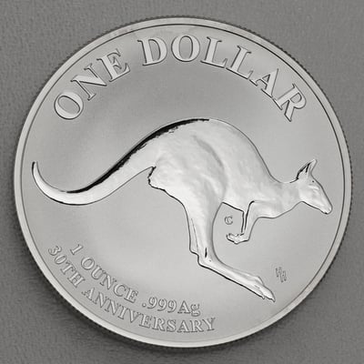 Silbermünze 1oz "Känguru" 2023 Mob of Thirty Royal Australian Mint (Australien) - Hauptansicht