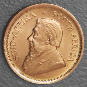 Goldmünze 1/10oz "Krügerrand" 1983 (Südafrika) - Miniaturansicht 2
