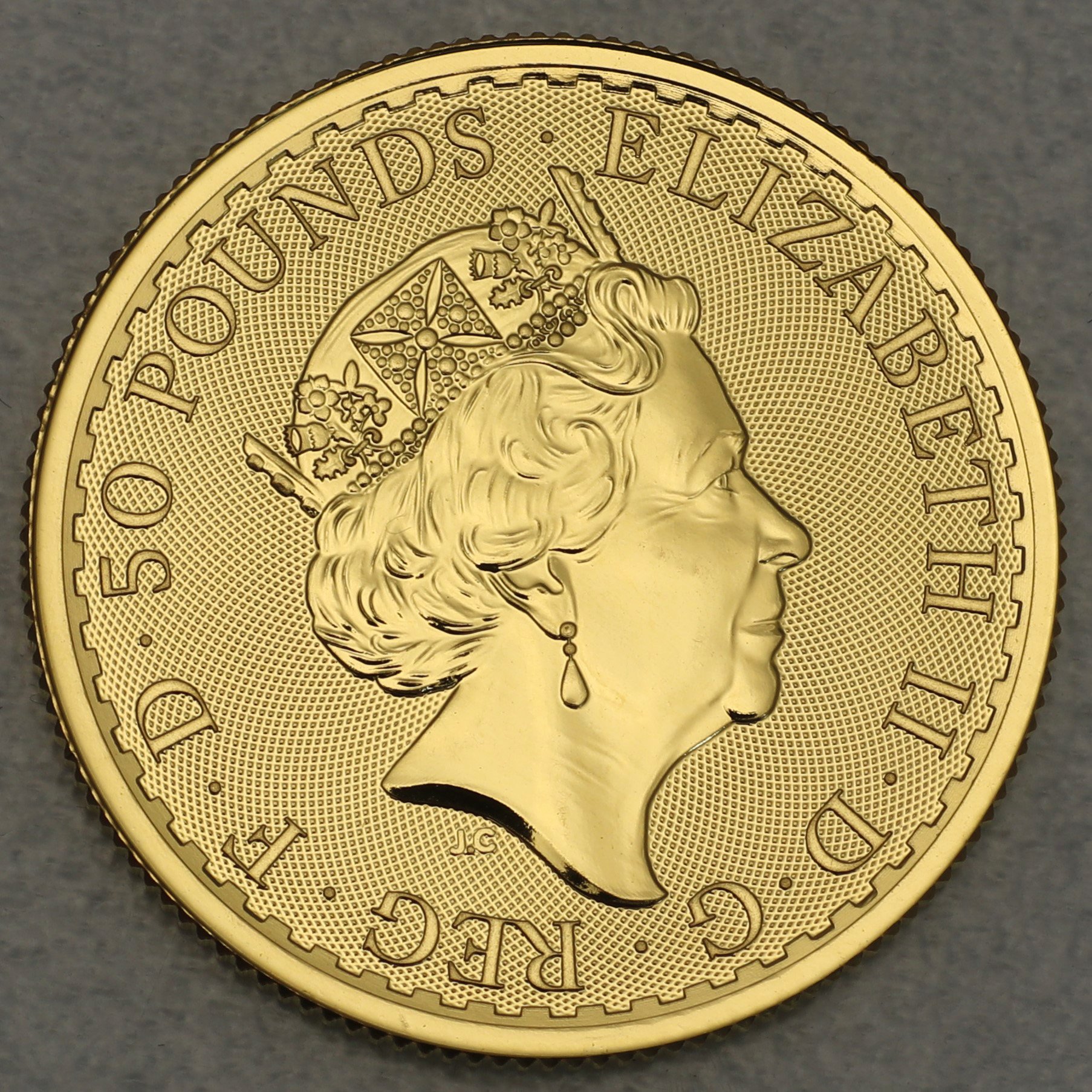 Goldmünze 1/2oz "Britannia" ab 2013 (24kt) (Großbritannien) - Detailansicht 1