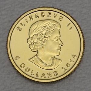 Goldmünze 1/10oz "Five Blessings" 2014 (Kanada) - Miniaturansicht 2