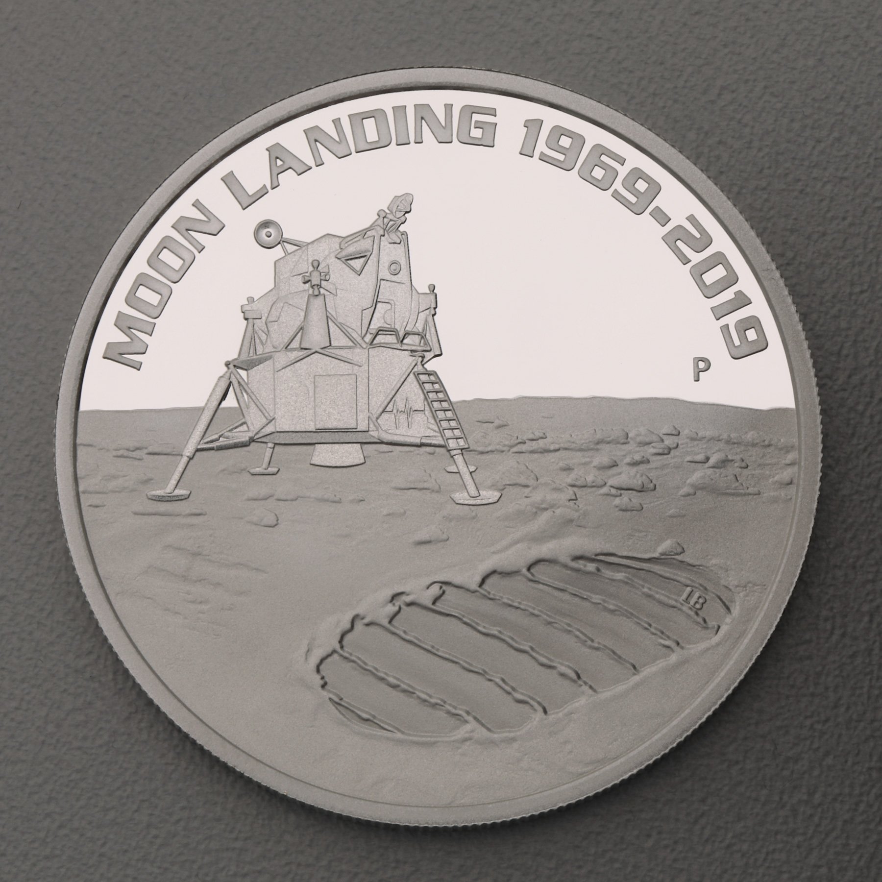 Silbermünze 1oz "Moon Landing 1969-2019" 2019 (PP) 50. Jahrestag der Mondlandung (Australien) - Hauptansicht
