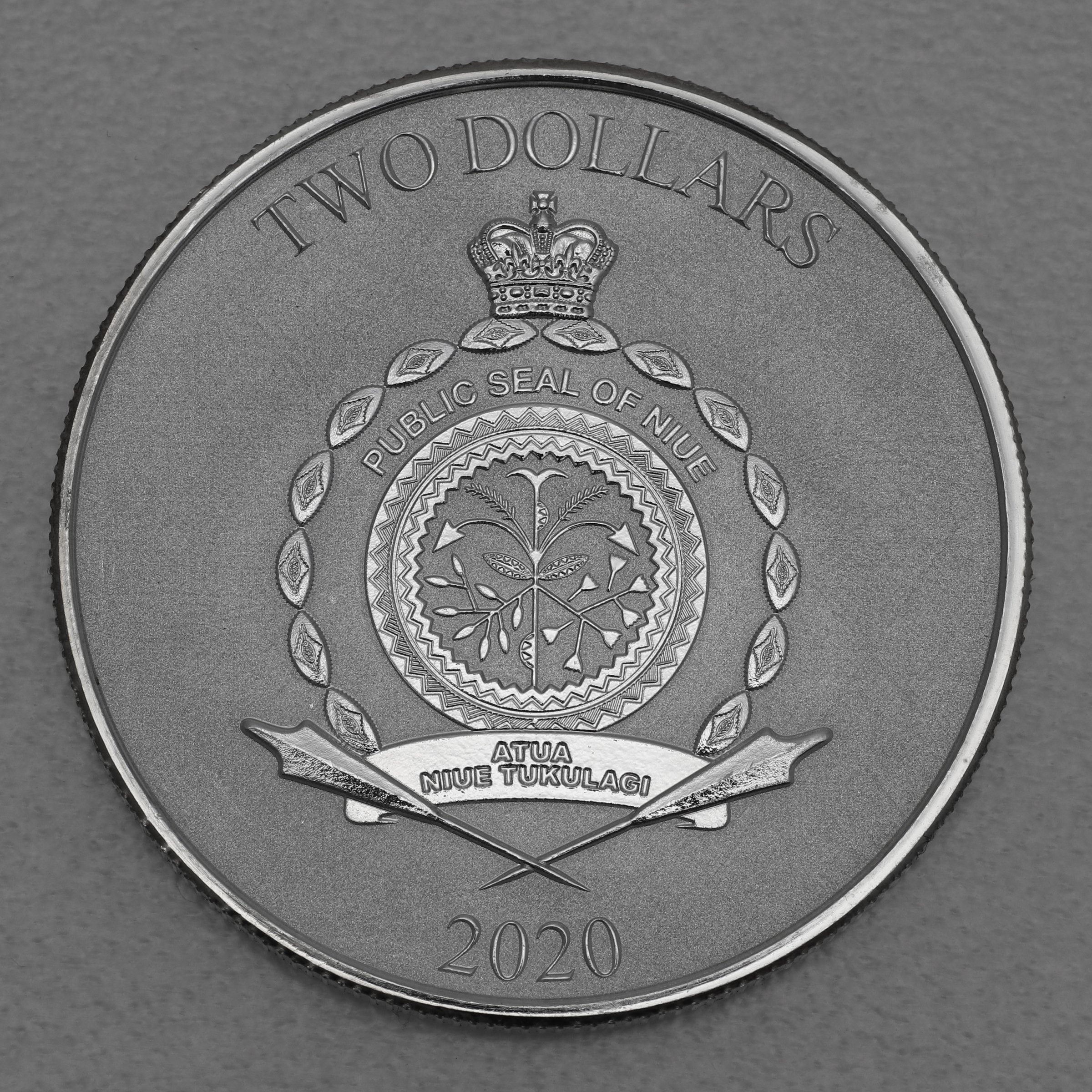 Silbermünze 1oz "Mandalorian Mythosaurier" 2020 Star Wars™ (Niue) - Detailansicht 1