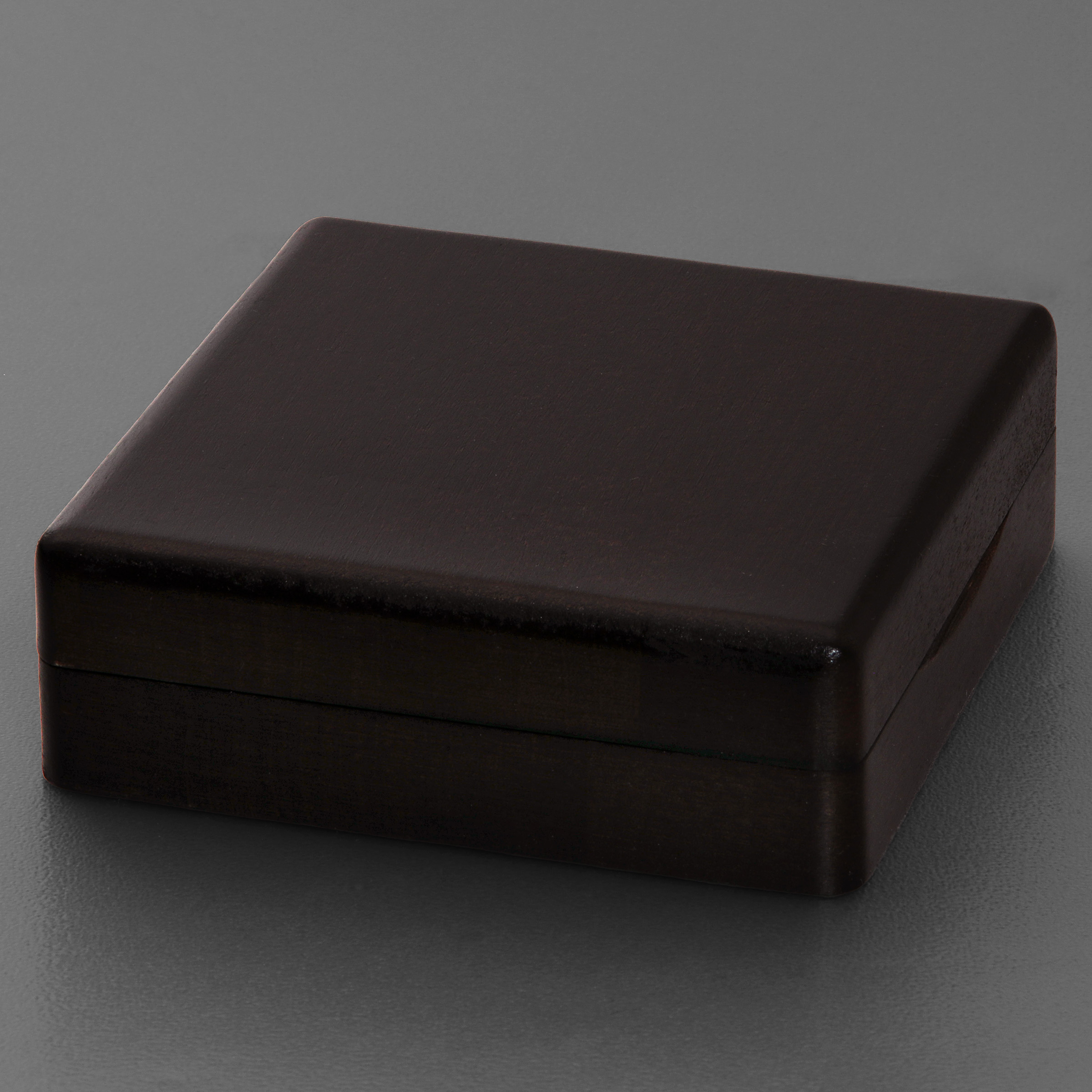 Premium-Geschenkbox "Echtholz" S (92x92mm) - Hauptansicht