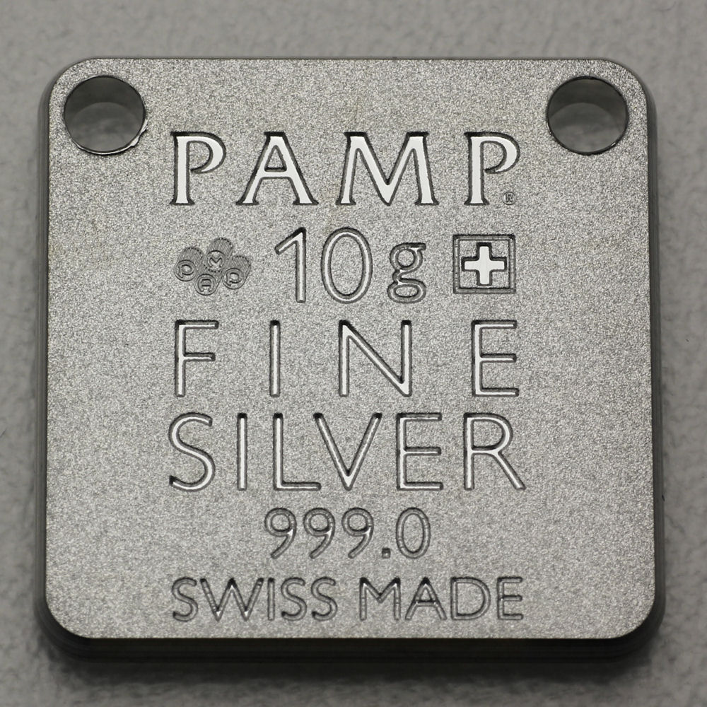 Silber-Schmuckbarren 10g "Bear/Bär" PAMP - Detailansicht 1