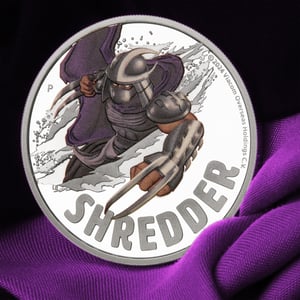 Silbermünze 1oz "Shredder" 2024 (PP/koloriert) Teenage Mutant Ninja Turtles™ (Tuvalu) - Miniaturansicht 5