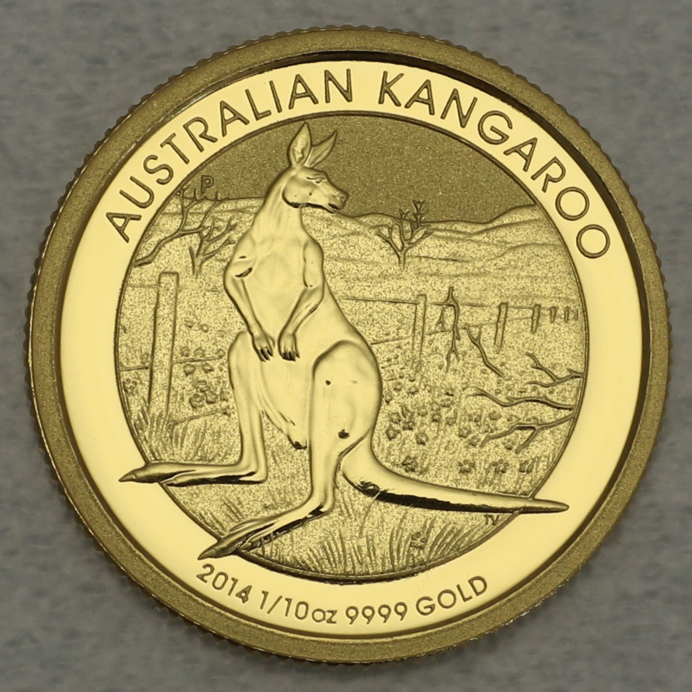 Goldmünze 1/10oz "Känguru" 2014 (Australien) - Hauptansicht