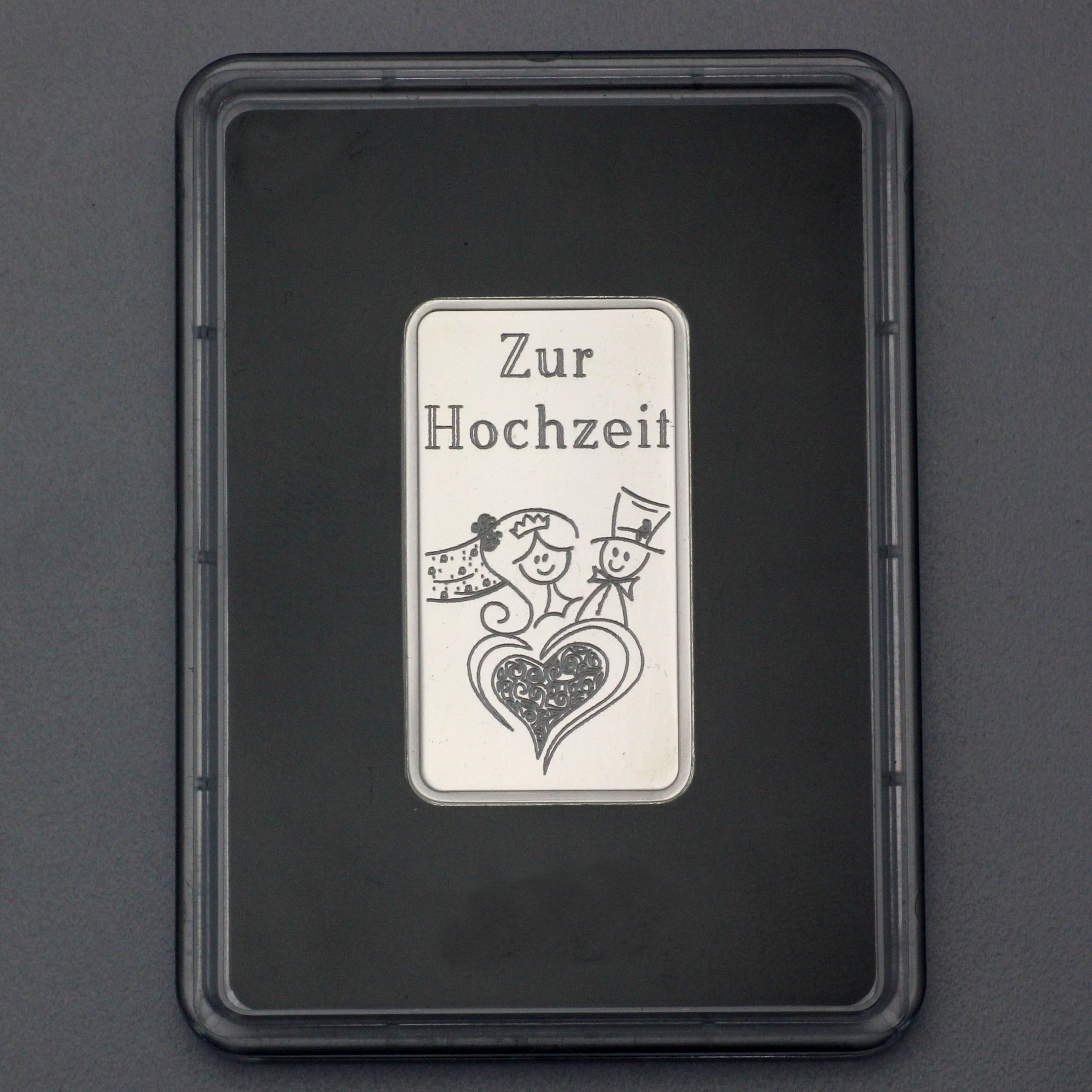 Silberbarren 1oz "Zur Hochzeit" ESG - Detailansicht 3