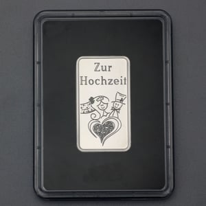 Silberbarren 1oz "Zur Hochzeit" ESG - Miniaturansicht 4