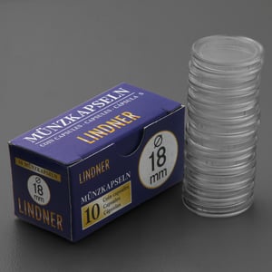 Münzkapseln 18mm 10er-Packung - Hauptansicht