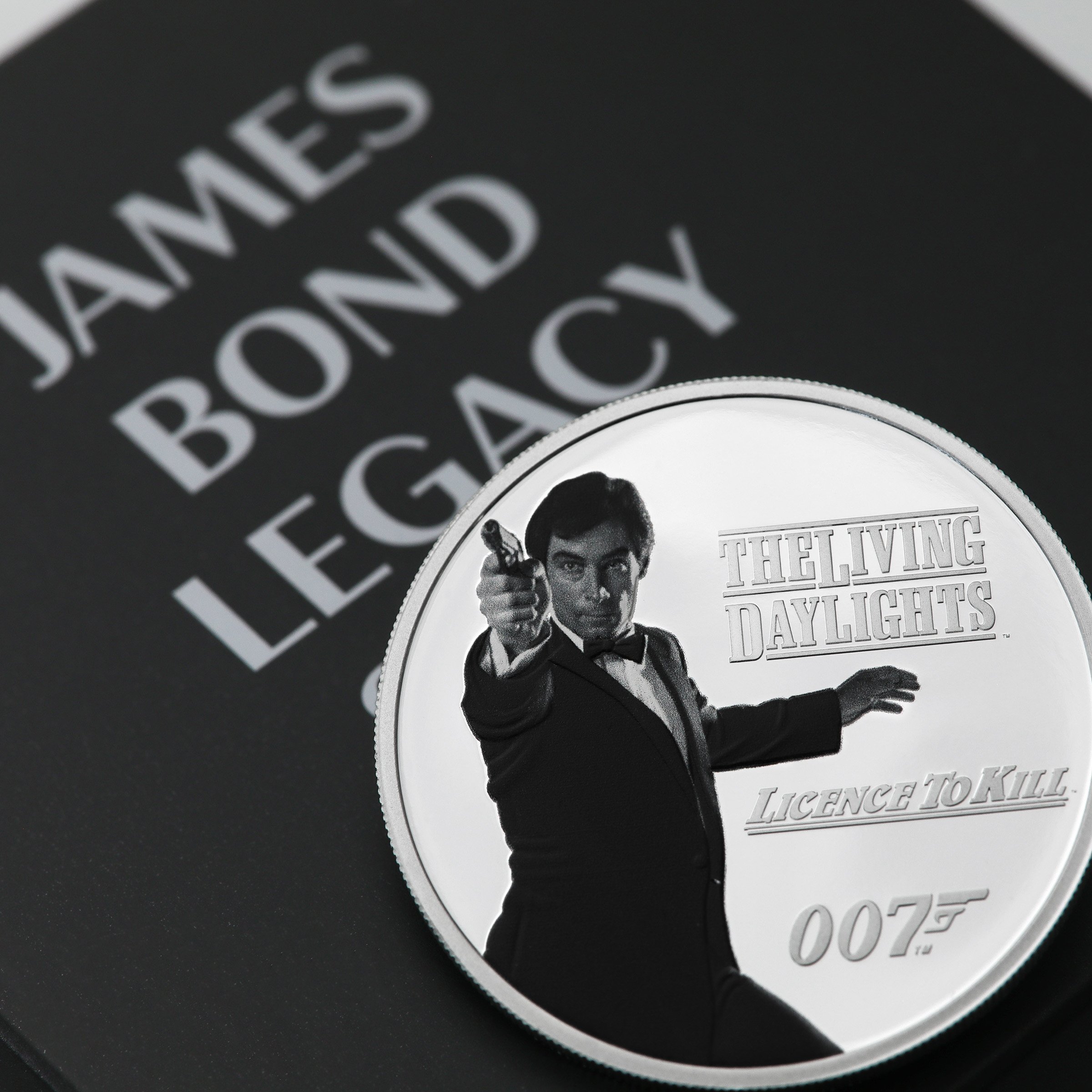 Silbermünze 1oz "Timothy Dalton" 2023 (PP/kol.) Licence to kill-James Bond Legacy Series (Tuvalu) - Detailansicht 4