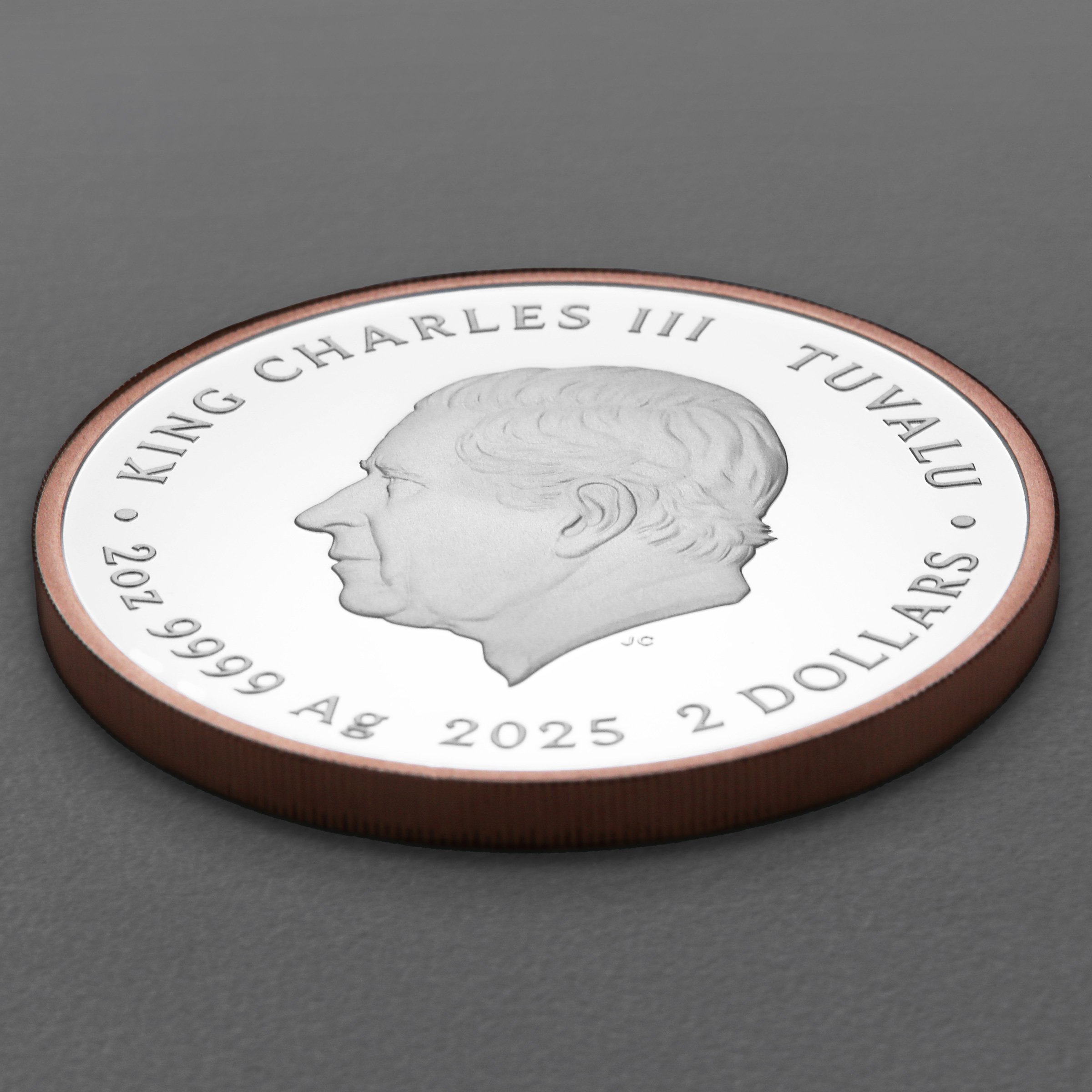 Silbermünze 2oz "Patrick Star" 2025 (PP/rosévergoldet) (Tuvalu) - Detailansicht 3