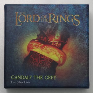 Silbermünze 1oz "Gandalf the Grey" 2021 koloriert The Lord of the Rings (Niue) - Miniaturansicht 4