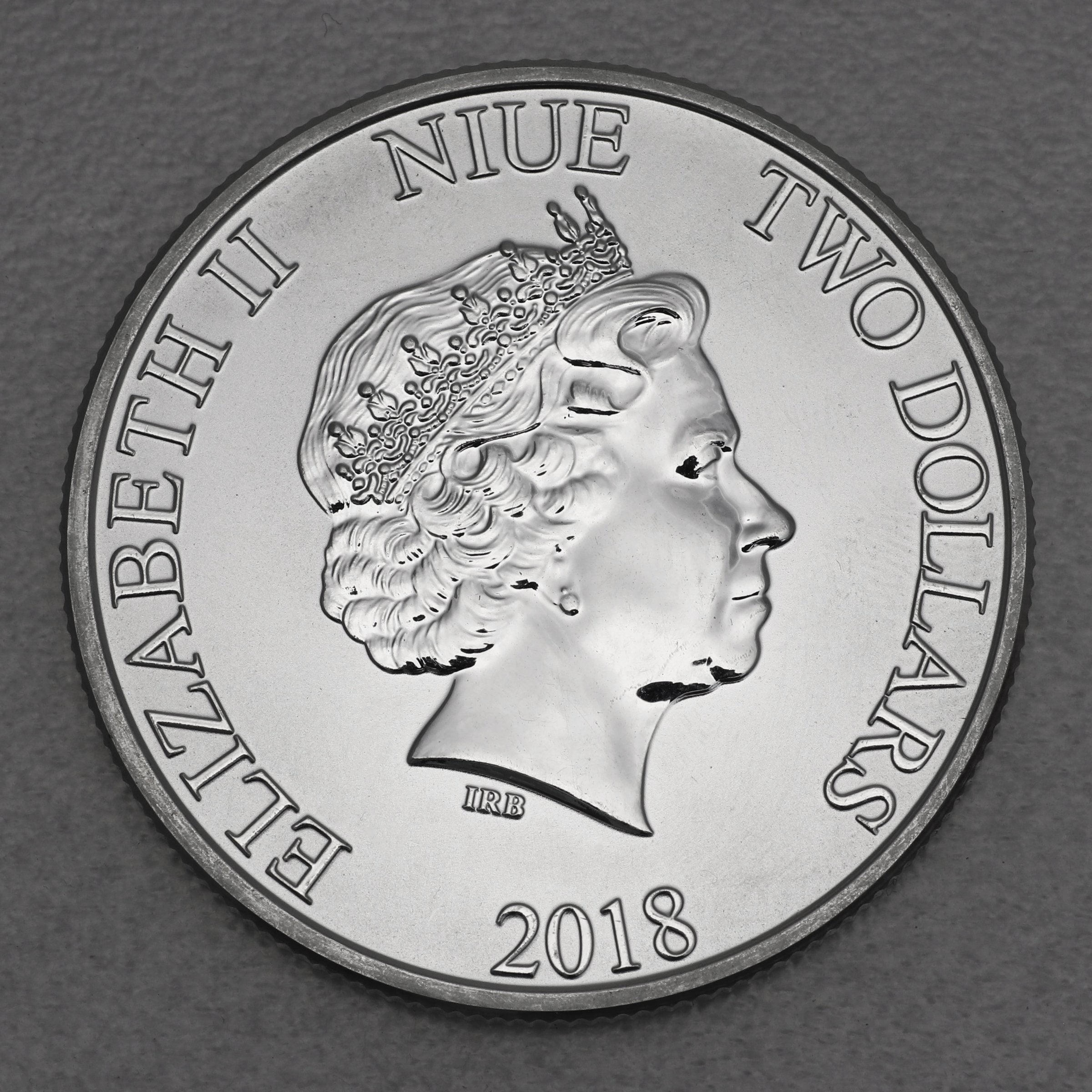 Silbermünze 1oz "Mickey & Lunar Dog" 2018 Disney (Niue) - Detailansicht 1