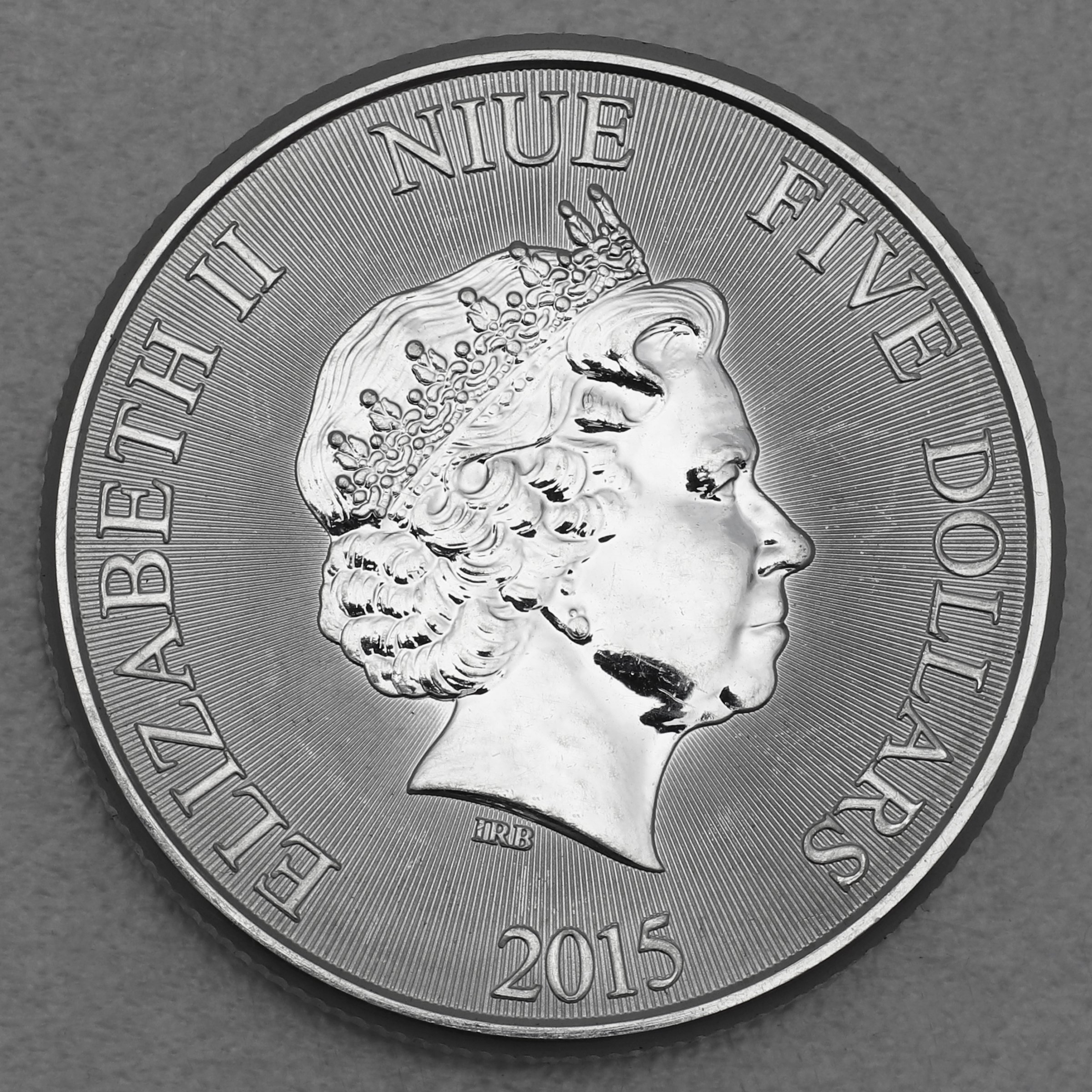 Silbermünze 2oz "Schildkröte" 2015 (Niue) - Detailansicht 1