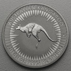 Platinmünze 1oz "Känguru" diff. (Australien) - Hauptansicht