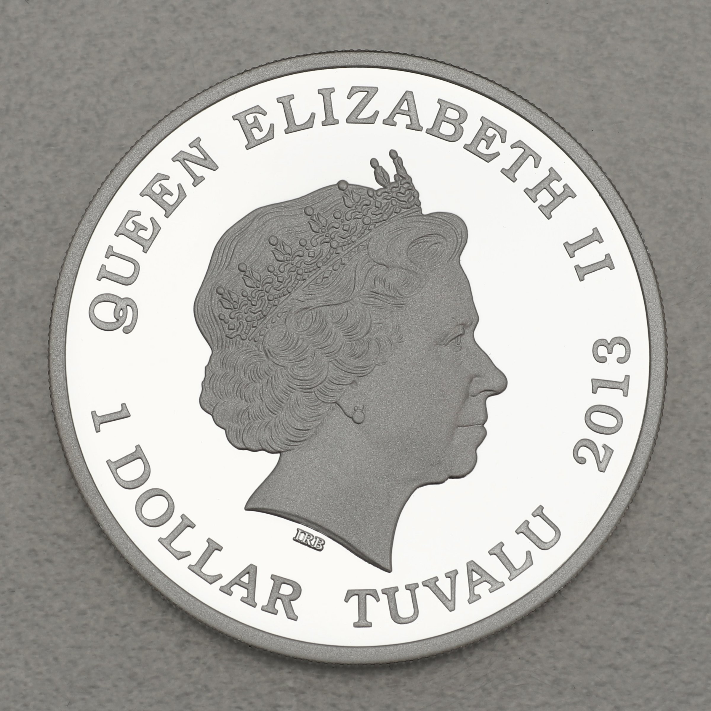 Silbermünze 1oz "Yellow-Bellied Sea Snake" 2013 (PP/koloriert) Deadly and Dangerous (Tuvalu) - Detailansicht 1
