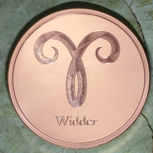 Kupfermedaille "Sternzeichen Widder" Gravurmedaille - Miniaturansicht 6