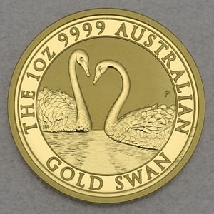 Goldmünze 1oz "Schwan" 2022 Australian Gold Swan (Australien) - Hauptansicht