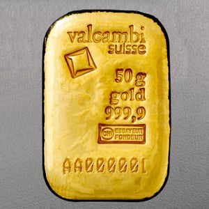 Goldbarren 50g VALCAMBI - "Resale" - Miniaturansicht 2
