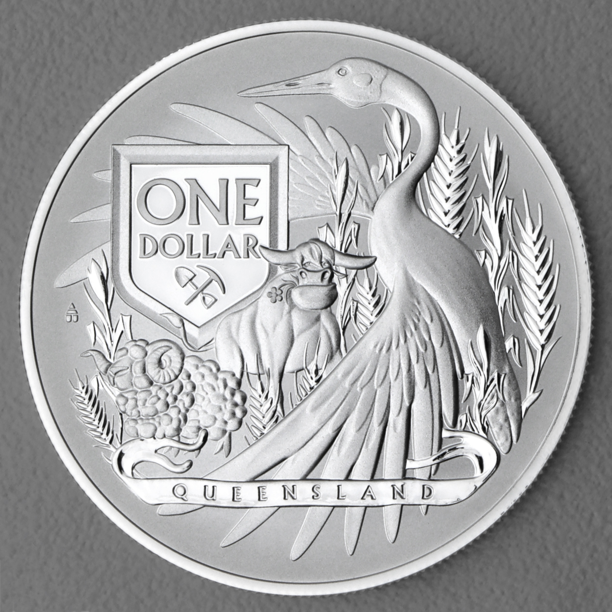 Silbermünze 1oz "Australia’s Coat of Arms" 2023 Queensland 19% (Australien) - Hauptansicht