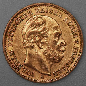 Goldmünze 20 Mark "Wilhelm I." 1883-A J.246 (Preußen) - Hauptansicht