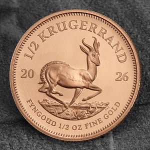 Goldmünze 1/10oz "Krügerrand" aktueller Jahrgang (Südafrika) - Miniaturansicht 5