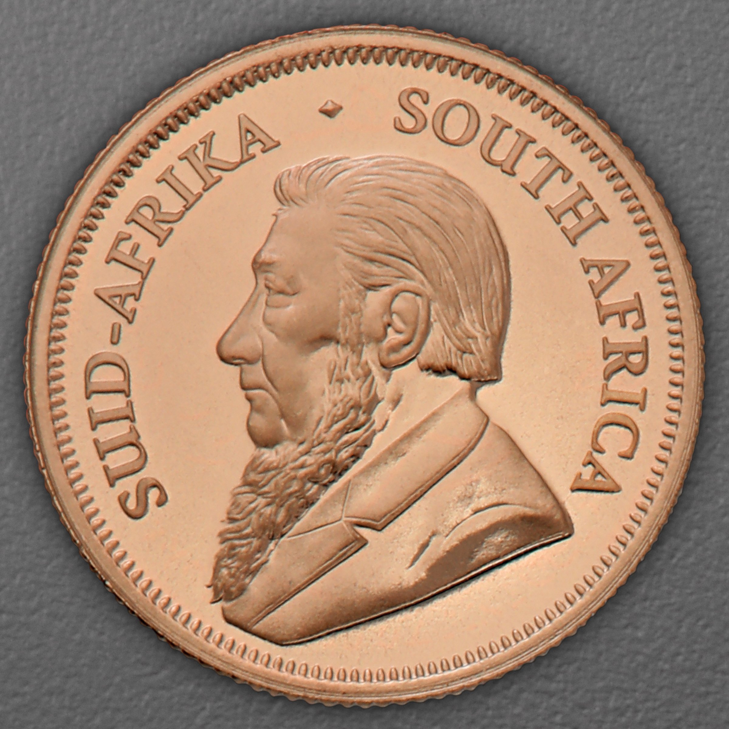 Goldmünze 1/10oz "Krügerrand" aktueller Jahrgang (Südafrika) - Detailansicht 1