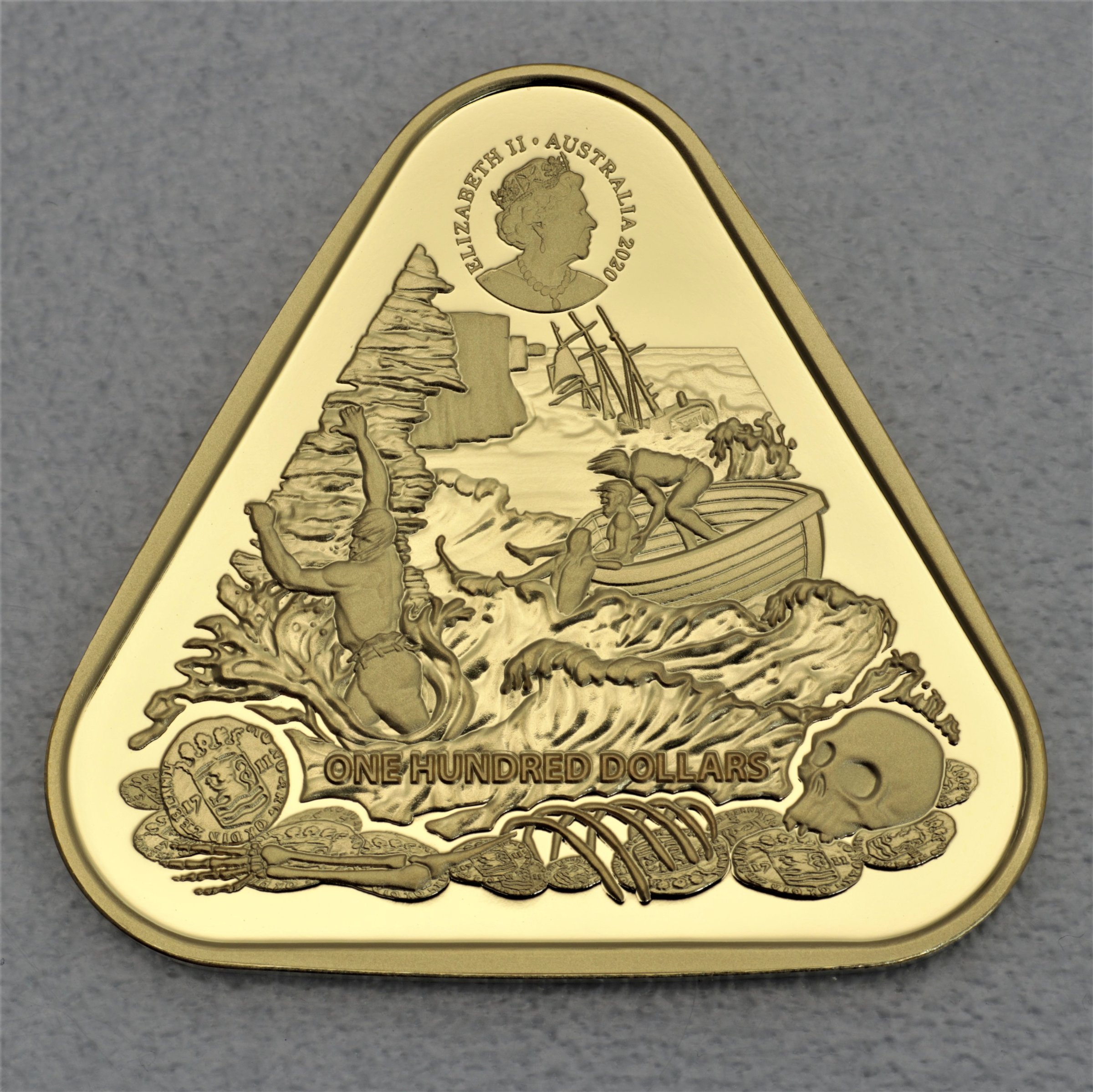 Goldmünze 1oz "Zuytdorp" 2020 Shipwrecks (Australien) - Detailansicht 2