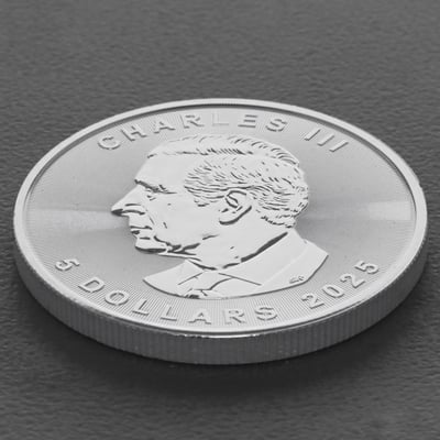 Silbermünze 1oz "Maple Leaf" aktueller Jahrgang diff. (Kanada) - Miniaturansicht 4